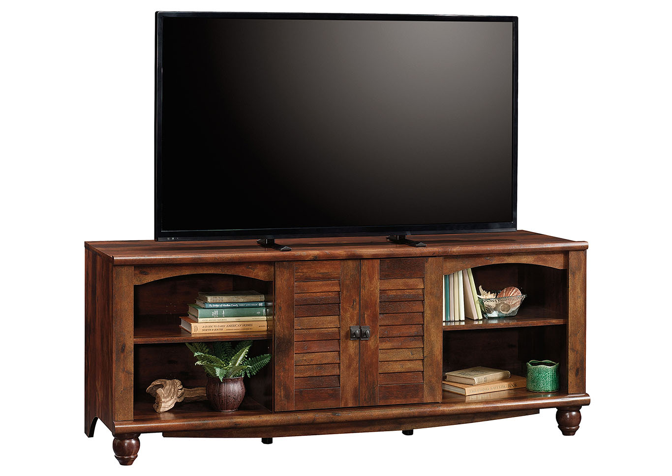 Harbor View Curado Cherry Entertainment Credenza,Sauder